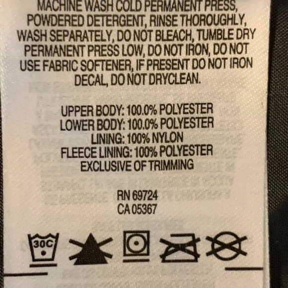 Columbia Boys‎ Bugaboo II Geographic  Zipper Snap Hoodie Parka Jacket Size XL - Picture 11 of 14